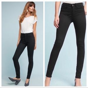 Pilcro High-Rise Skinny Jeans black